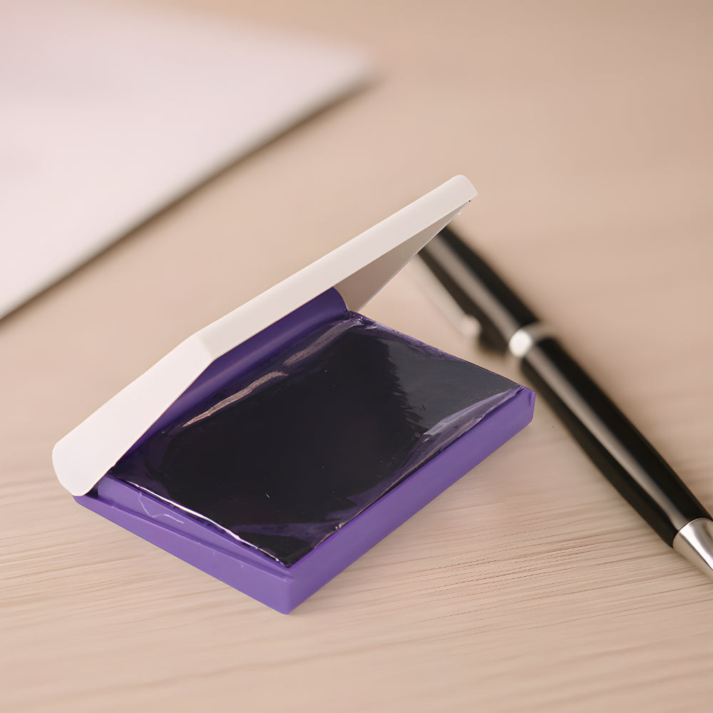 Violet Office Stamp Pad