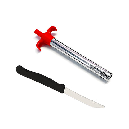 Gas Lighter & Knife