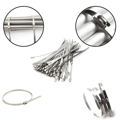 Steel Cable Tie Set