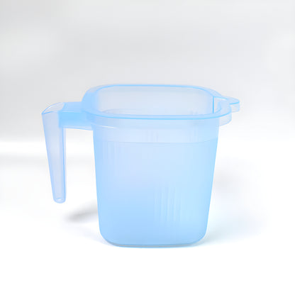 Transparent Plastic Bath Mug