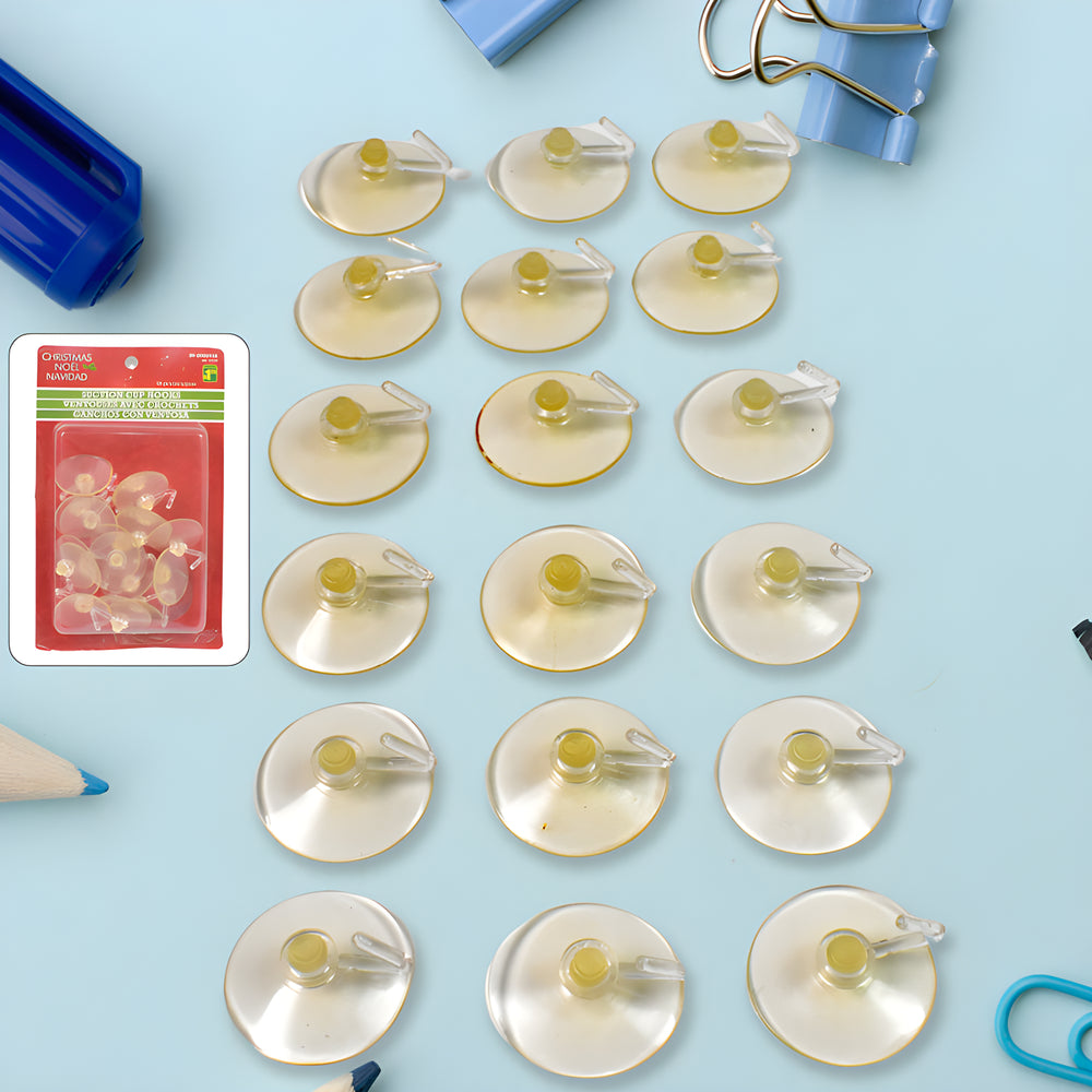 Transparent Suction Wall Hooks