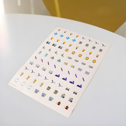 Switch Icon Label Stickers