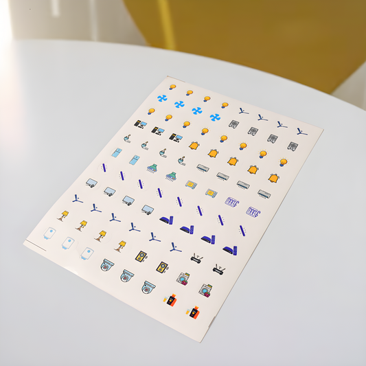 Switch Icon Label Stickers