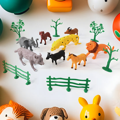 Wild Animal Toy Set