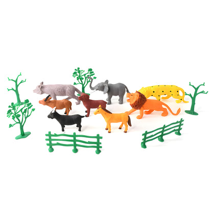 Wild Animal Toy Set
