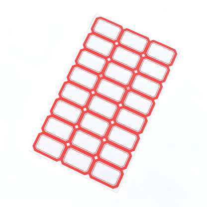 Writable Label Sticker Sheets