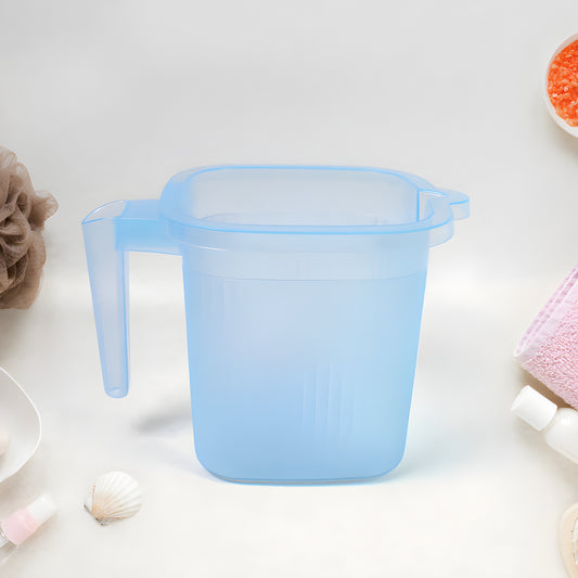 Transparent Plastic Bath Mug