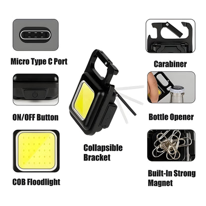 Pocket Keychain Flashlight