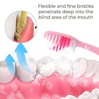 Toothbrush with Tongue Scraper