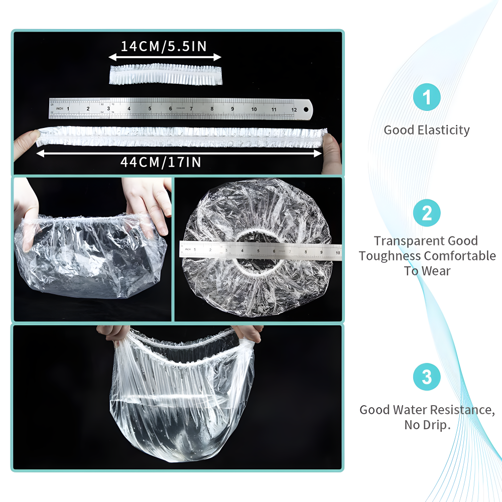 Waterproof Disposable Shower Caps