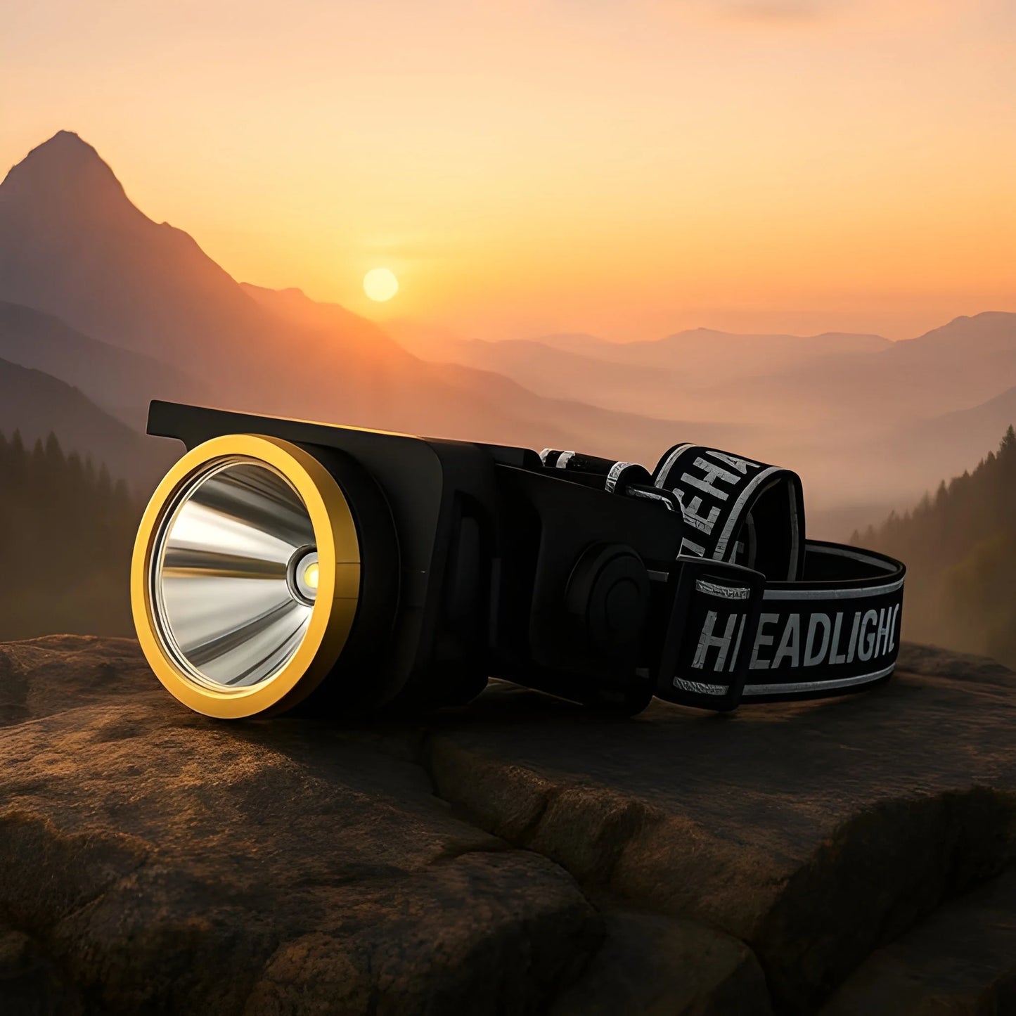 Rechargeable Solar Led Headlamp