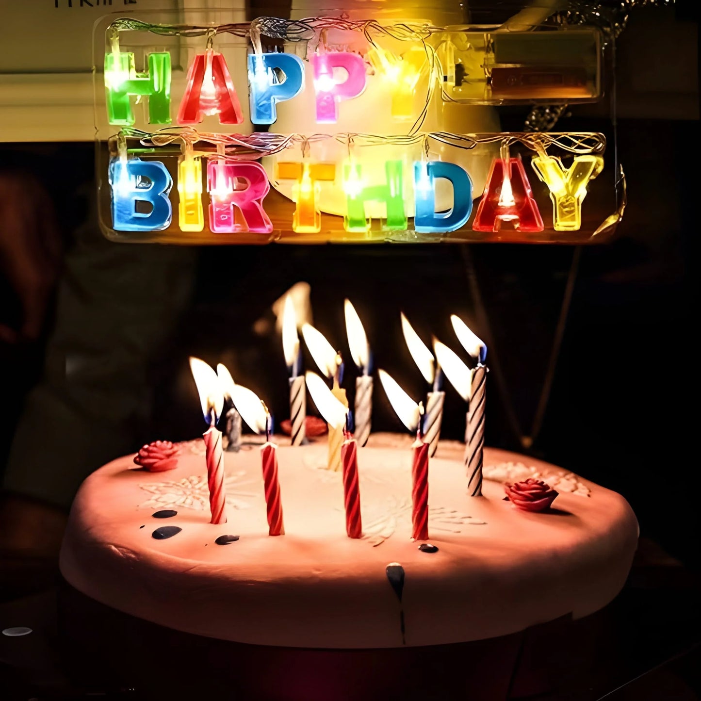 Decoratives Plastic Birthday Light