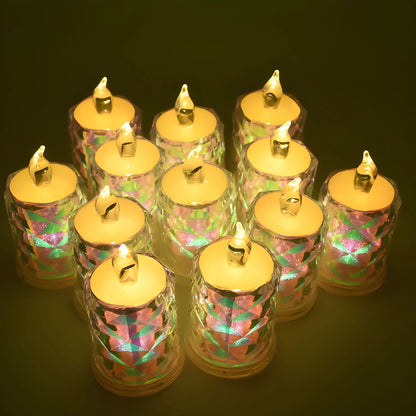 Flickering LED Tealight Candles