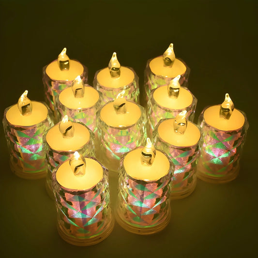 Flickering LED Tealight Candles