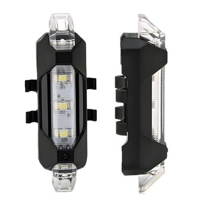 USB Bike Headlight – 100-Lumen Waterproof LED