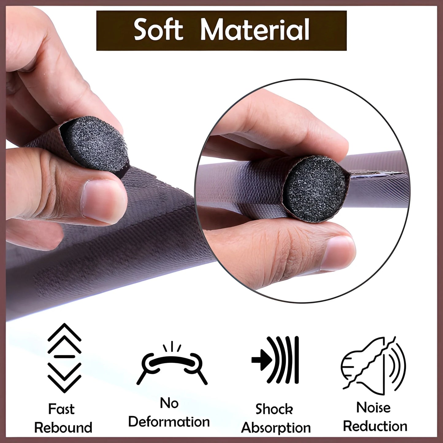 Twin Door Draft Stopperguard Protector