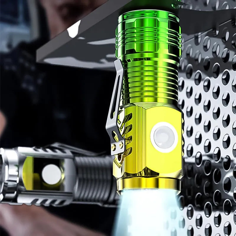 Mini Led Flashlight Chargable