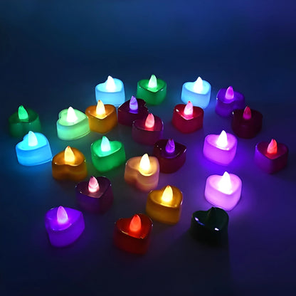 LED Tealights Smokeless Candles