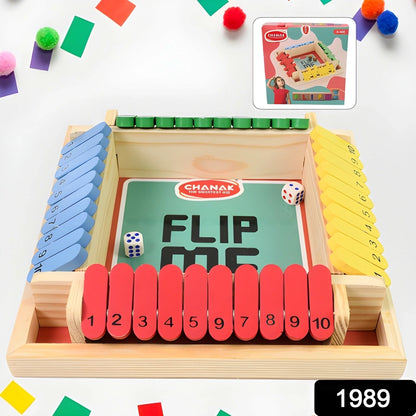 Wooden Shut The Box Game