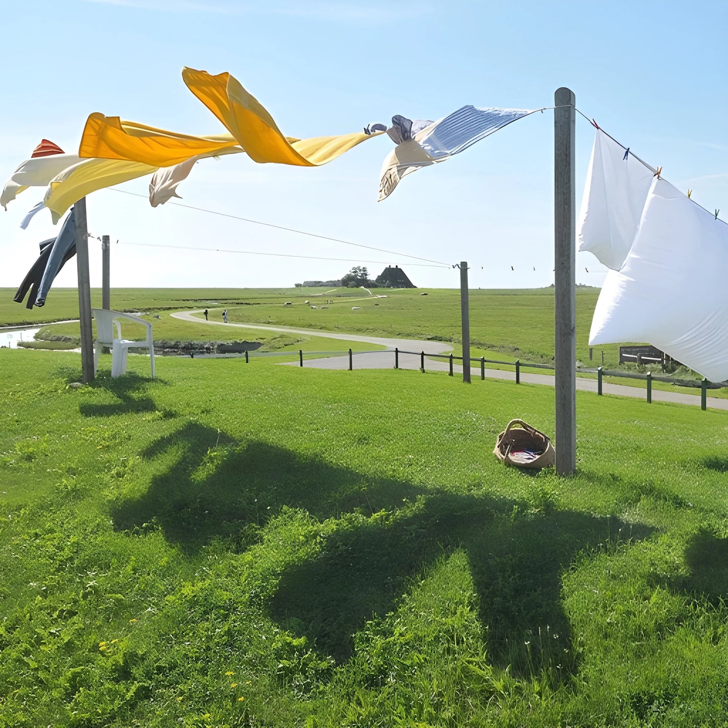 10M PVC-Coated Clothesline
