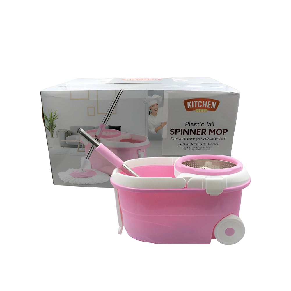 Steel Spin Mop Set