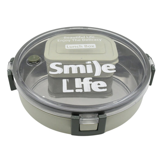 Stainless Steel Round Lunch Box