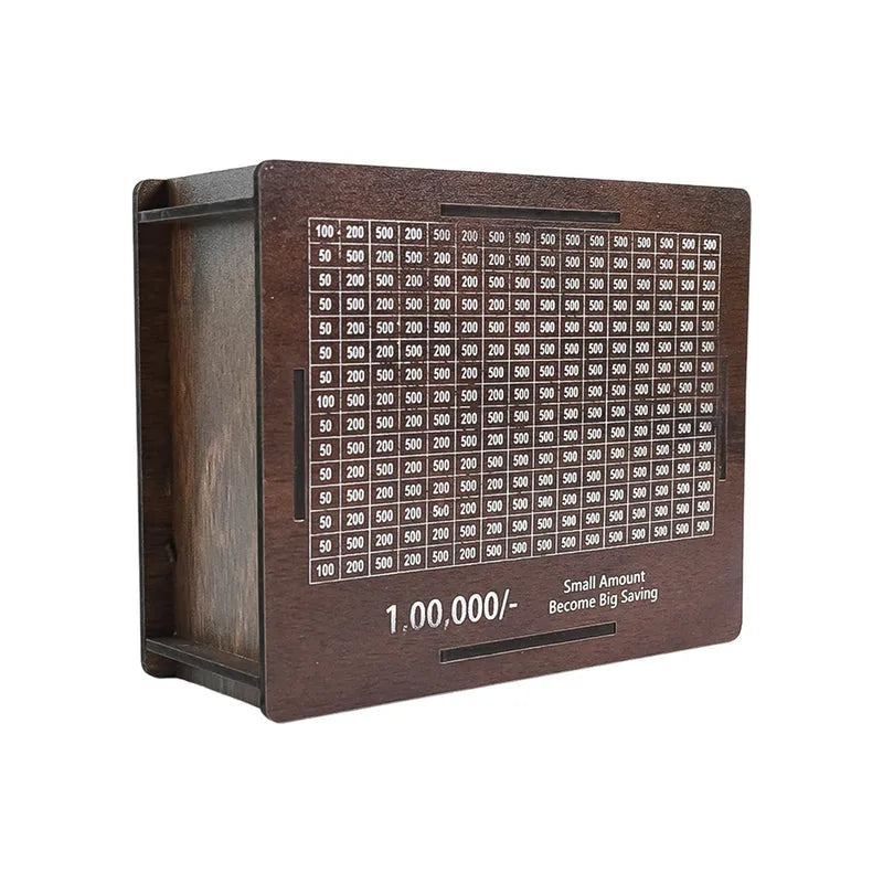 Wooden Money  Piggy Bank