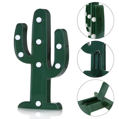 Led Cactus Light Desk Lamp