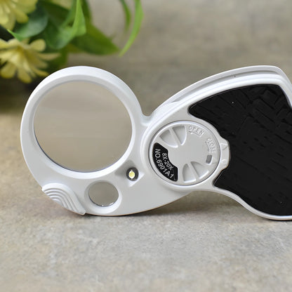 Double Magnification Led Magnifiers With Light